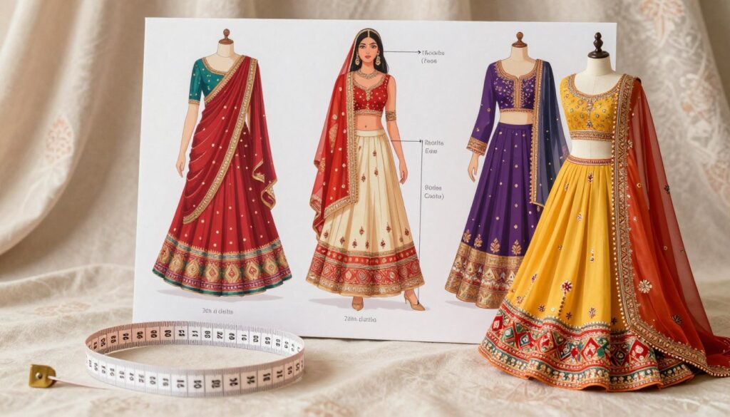 ethnic clothing measurement guide