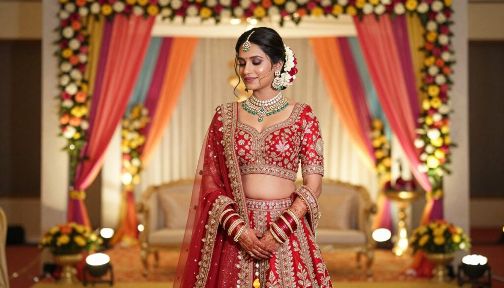 traditional indian wedding attire